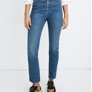 Madewell Stovepipe Jeans in Kline Wash